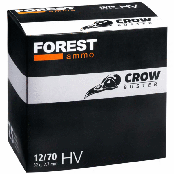 Forest Ammo 12_70 Crowbuster 2.7mm 32g (1) Forest Ammo 12/70 Crowbuster 2.7mm 32g