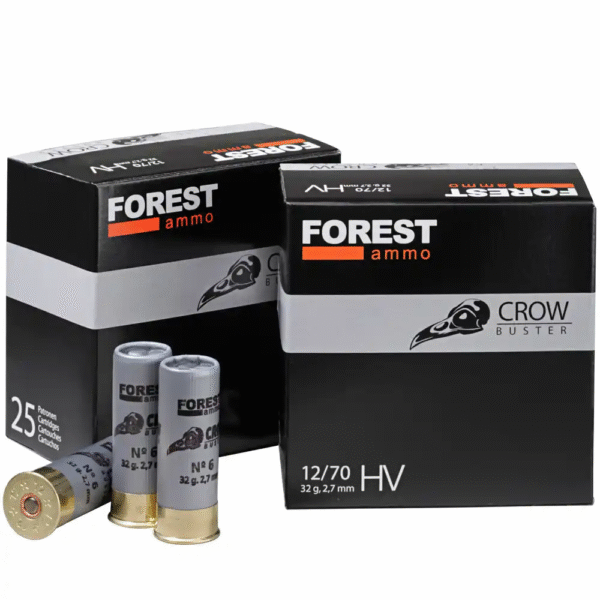 Forest Ammo 12_70 Crowbuster 2.7mm 32g Forest Ammo 12/70 Crowbuster 2.7mm 32g