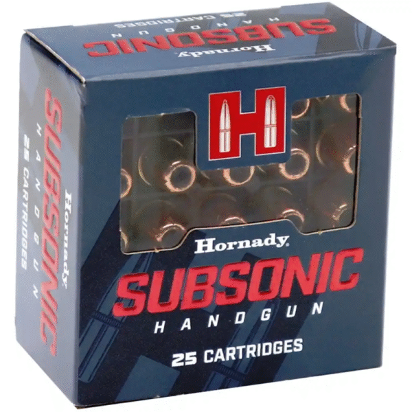 Hornady 9 mm Luger XTP Subsonic 9.52g_147grs (2) Hornady 9 mm Luger XTP Subsonic 9.52g/147grs