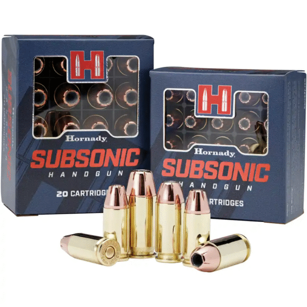 Hornady 9 mm Luger XTP Subsonic 9.52g_147grs Hornady 9 mm Luger XTP Subsonic 9.52g/147grs