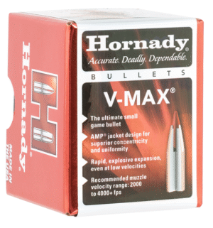 Hornady V-Max Reloading Bullets .224 40-Grains 100-Count Hornady V-Max Reloading Bullets .224 40-Grains 100-Count