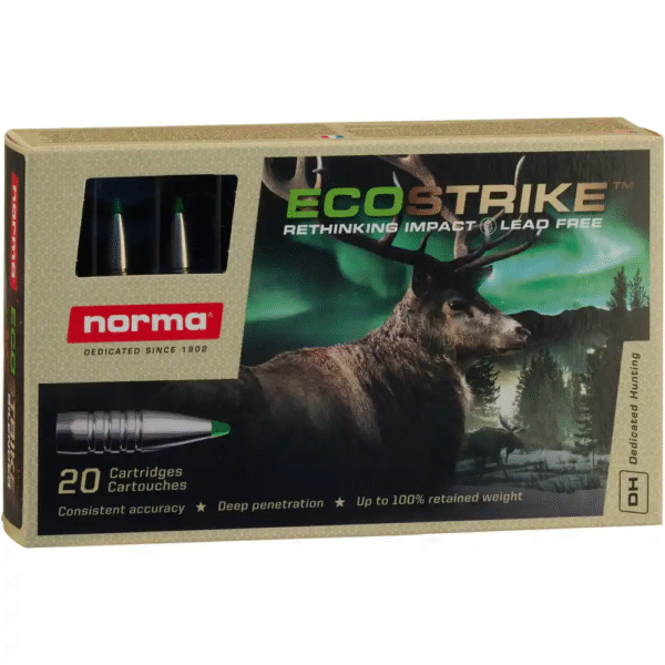 Norma 8x57 IS Ecostrike Silencer 10.4g_160grs (3) Norma 8x57 IS Ecostrike Silencer 10.4g/160grs