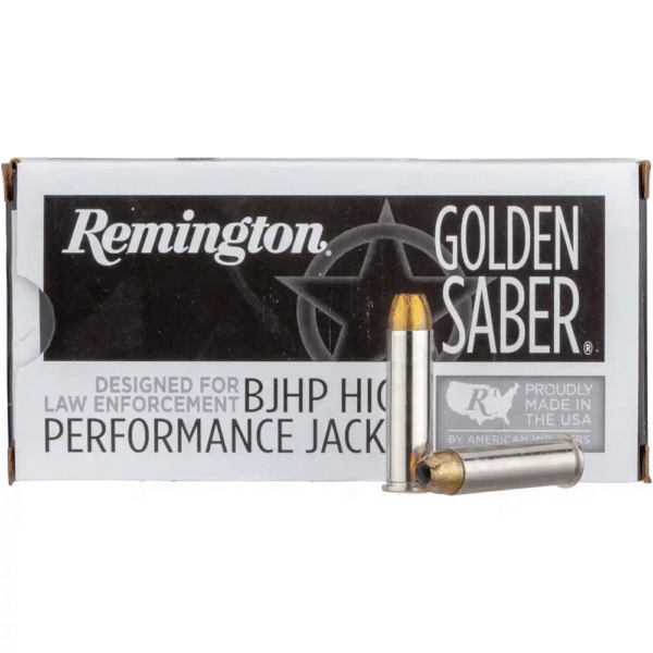 Remington .357 Magnum Golden Saber Bonded 8.1g_125grs Remington .357 Magnum Golden Saber Bonded 8.1g/125grs