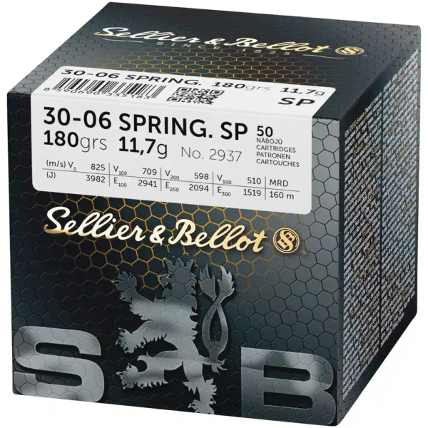 Sellier & Bellot .30-06 Spr. Partial jacket 11.7g_180grs_ (1) Sellier & Bellot .30-06 Spr. Partial jacket 11.7g/180grs.
