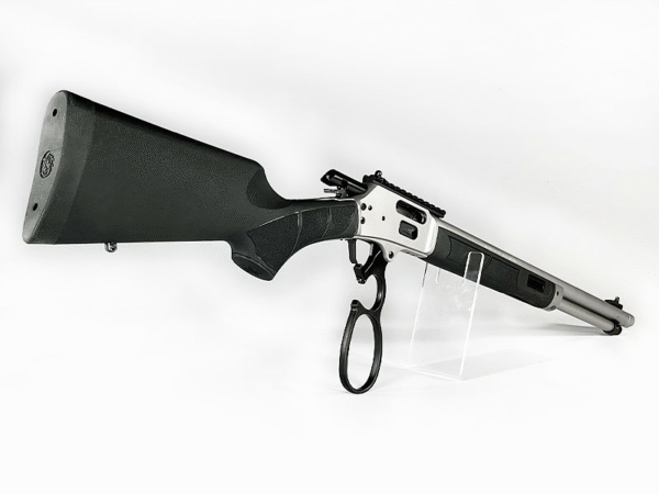 Smith & Wesson Lever Action 1854, Silver Finish (2) Smith & Wesson Lever Action 1854, Silver Finish