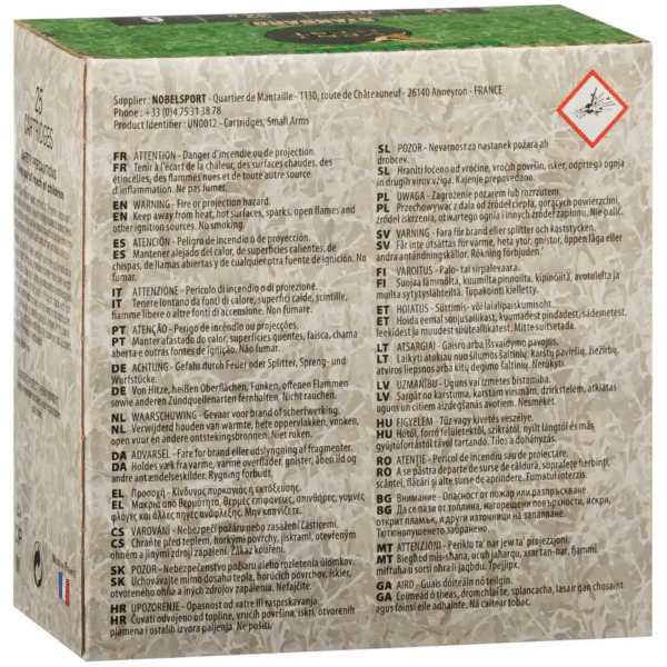 Tunet 12_70 Green Tempest Standard 3.25mm 32g Tunet 12/70 Green Tempest Standard 3.25mm 32g