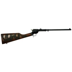 Heritage Firearms Rancher Carbine Snake Engraved Walnut .22 LR 16" Barrel 6-Rounds Heritage Firearms Rancher Carbine Snake Engraved Walnut .22 LR 16" Barrel 6-Rounds