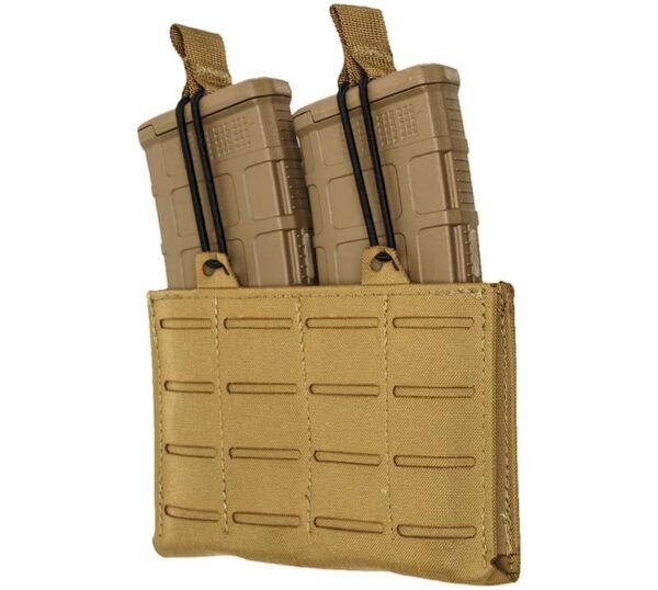 TacShield RZR Double Rifle Magazine Pouch Coyote Brown MOLLE TacShield RZR Double Rifle Magazine Pouch Coyote Brown MOLLE