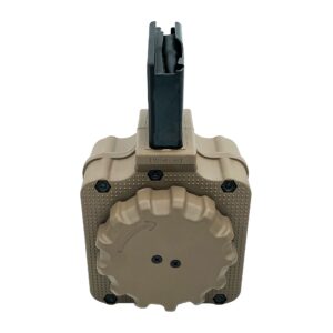 Pro Mag Industries SCAR 17 Drum Magazine Flat Dark Earth 7.62 X 51 / .308 Win 50-Rounds