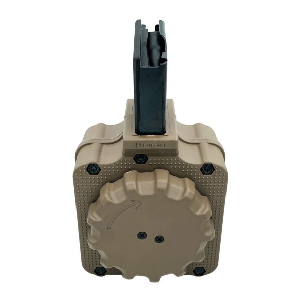 Pro Mag Industries SCAR 17 Drum Magazine Flat Dark Earth 7.62 X 51 / .308 Win 50-Rounds Pro Mag Industries SCAR 17 Drum Magazine Flat Dark Earth 7.62 X 51 / .308 Win 50-Rounds