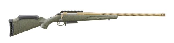 Ruger American Predator Rifle Gen II Green Splatter / Bronze 6.5 Creedmoor 22" Barrel 3-Rounds Ruger American Predator Rifle Gen II Green Splatter / Bronze 6.5 Creedmoor 22" Barrel 3-Rounds