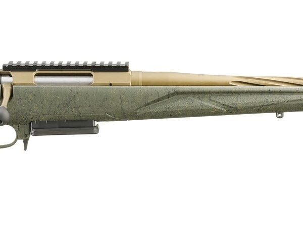 Ruger American Predator Rifle Gen II Green Splatter / Bronze 6.5 Creedmoor 22" Barrel 3-Rounds Ruger American Predator Rifle Gen II Green Splatter / Bronze 6.5 Creedmoor 22" Barrel 3-Rounds
