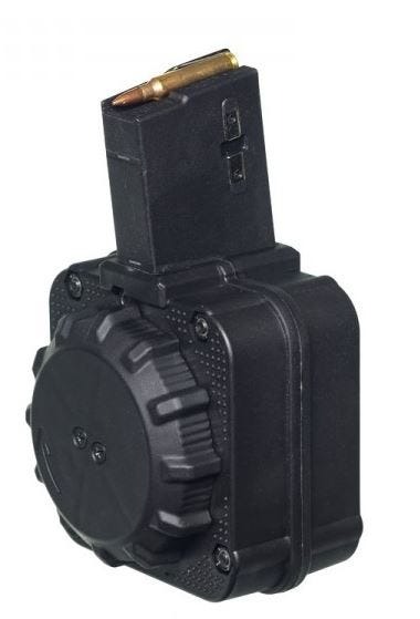 ProMag AR-15 Drum Magazine .223 Rem/5.56 NATO 65 Rounds Polymer ProMag AR-15 Drum Magazine .223 Rem/5.56 NATO 65 Rounds Polymer