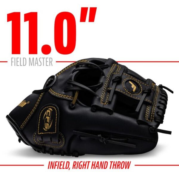 22635-phase1-dims.jpg Franklin Field Master Series 11" Baseball Fielding Glove