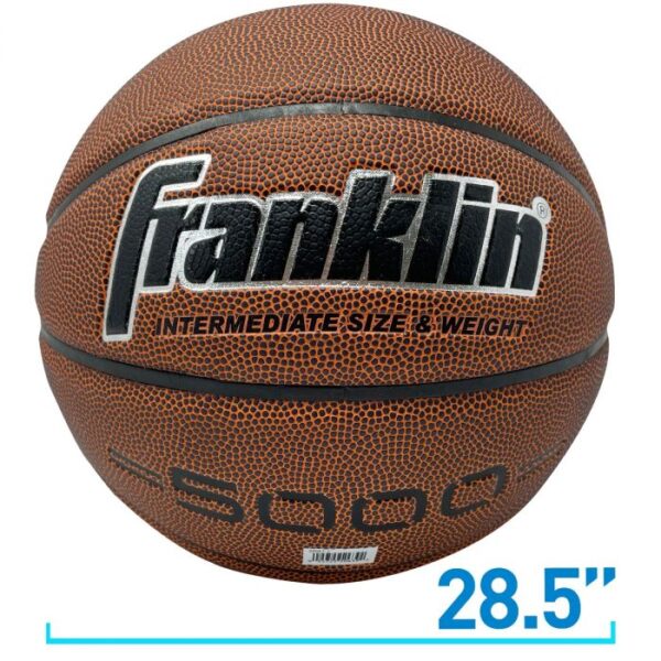 32047z-phase1-dims.jpg Franklin 5000 Indoor Basketball - Womens Official