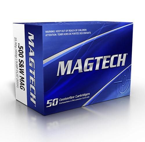 500A-box.jpg Magtech SJSP .500S&W / 400gr