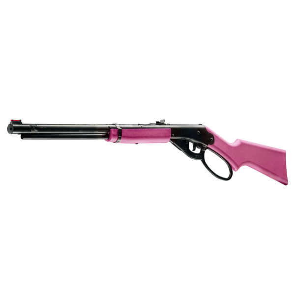 991999-021-Red-Ryder-Western-Carbine-PINK-Left-Angled-1-1.png Daisy Pink Lever Action Carbine BB Gun Model 1999