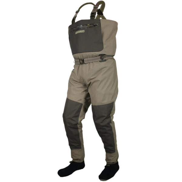 Deep-Eddie-Fishing-Wader-Front-45-Ghost.jpg Paramount Deep Eddy Breathable Stockingfoot Chest Wader