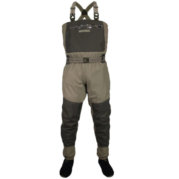 Deep-Eddie-Fishing-Wader-Front-Ghost.jpg Paramount Deep Eddy Breathable Stockingfoot Chest Wader