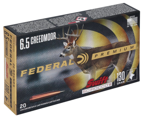 FP_P65CRDSS1_6.5CreedmoorSwiftScirocco_R3.jpg Federal Swift Scirocco II 6.5 Creedmoor / 130Gr