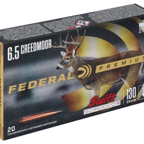FP_P65CRDSS1_6.5CreedmoorSwiftScirocco_R3.jpg Federal Swift Scirocco II 6.5 Creedmoor / 130Gr