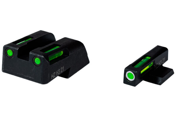 HIVIZ-LiteWave-H3-Tritium_Fiber-Optic-Sight-Set-for-Springfield-1911_SFN321_Angled.jpg HIVIZ® LiteWave H3® Tritium / Fiber-Optic Sight Set - Springfield 1911