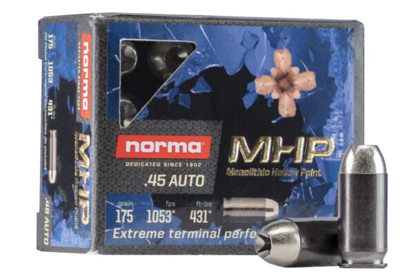 MHP_45AUTO-hero-2-scaled-1.jpg Norma MHP .45 Auto / 175Gr