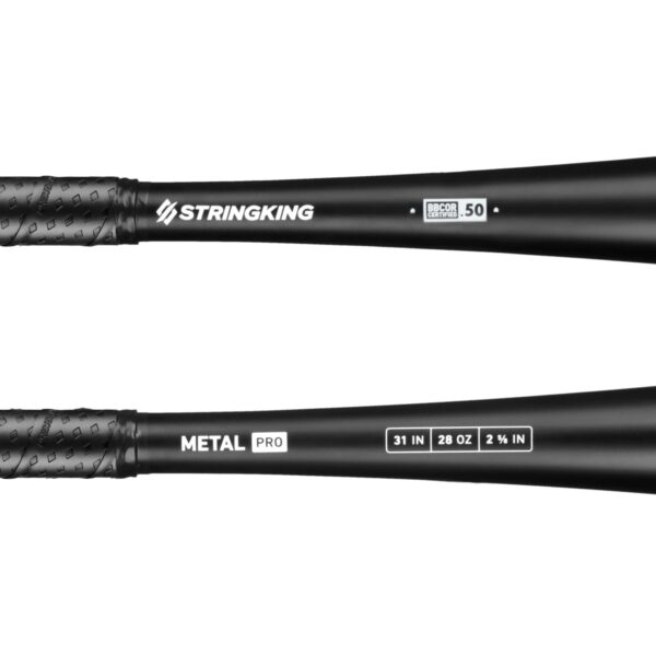 StringKing-Metal-Pro-BBCOR-31-Inch-28-Ounce-Baseball-Bat-Double-Sides-V2-zoom.jpg StrikeKing Metal Pro BBCOR Baseball Bat