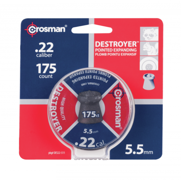 Crosman Destroyer Pellet .22 / 14.3Gr