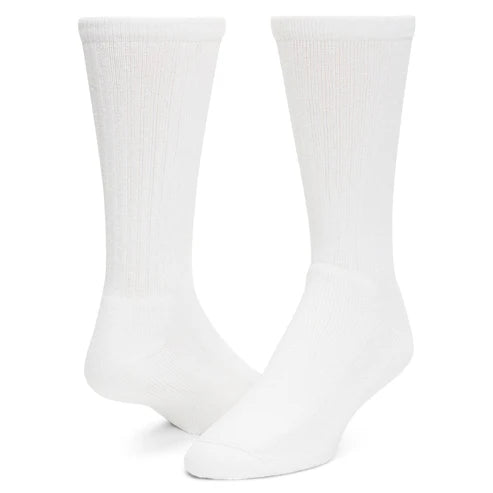 s9020_white_1_62d510d5-9f07-46f6-935a-12ab1545b3b9.jpg WigWam Super 60 Crew Midweight Cotton Socks - 6 Pack