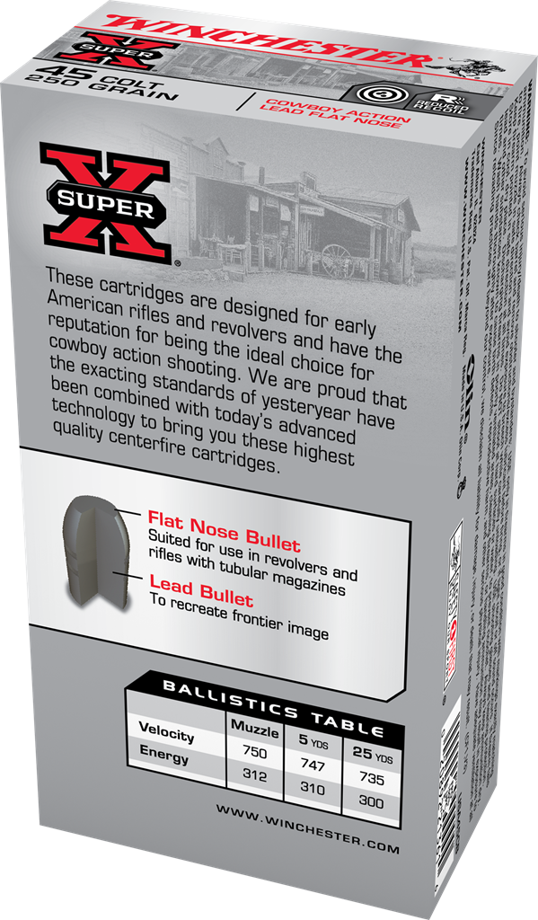 usa45cb-boxshot-back-large.png Winchester Super-X .45Colt / 250Gr